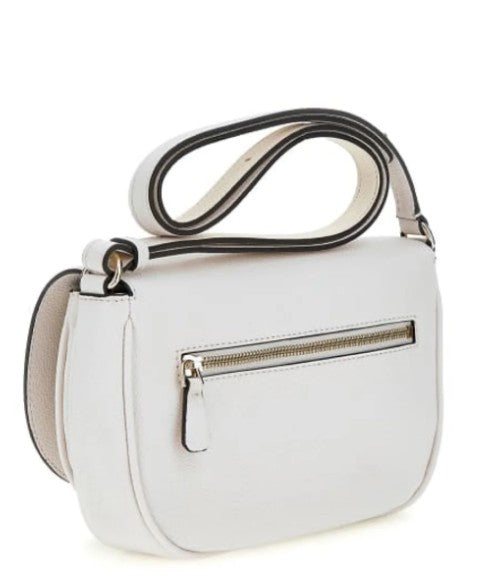 Borsa a Tracolla Guess Panna