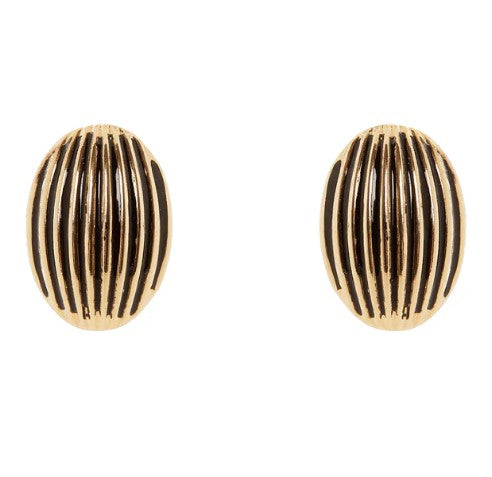 Sodini Orecchini piccola semisfera Malena - Nero