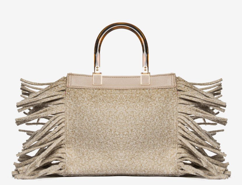 Secret Pon Pon Borsa media a mano/tracolla Beige