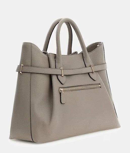 Guess Borsa a Mano Yesba Dark Taupe
