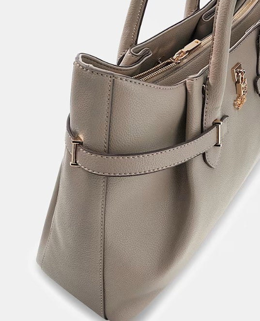 Guess Borsa a Mano Yesba Dark Taupe