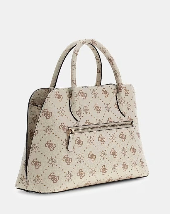 Guess Borsa A Mano Emelie Vanilla Logo