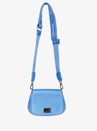 Marc Ellis Borsa a Tracolla Flat Swipe Sky Bloom/Silver