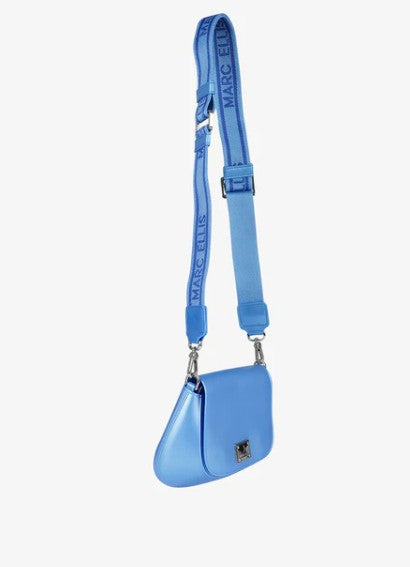 Marc Ellis Borsa a Tracolla Flat Swipe Sky Bloom/Silver