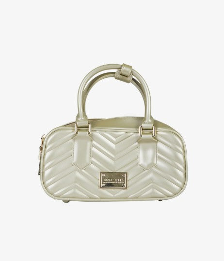 Marc Ellis Borsa a Mano Flat Soho Khaki/Light gold
