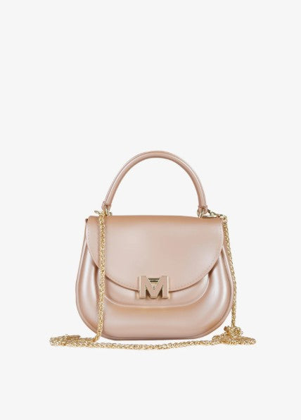 Marc Ellis Borsa a Mano Flat Jelly Moka Mousse/Light gold