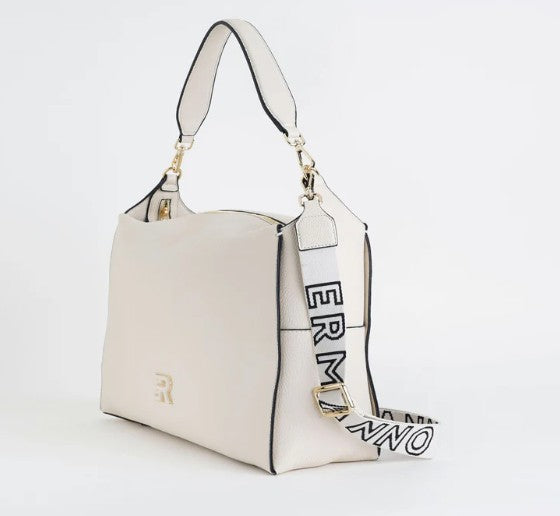 Ermanno Scervino Borsa a Spalla 12402119 Large Hobo Victoria Bianca