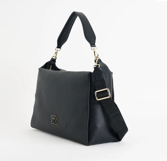 Ermanno Scervino Borsa a Spalla 12402119 Large Hobo Victoria Nera