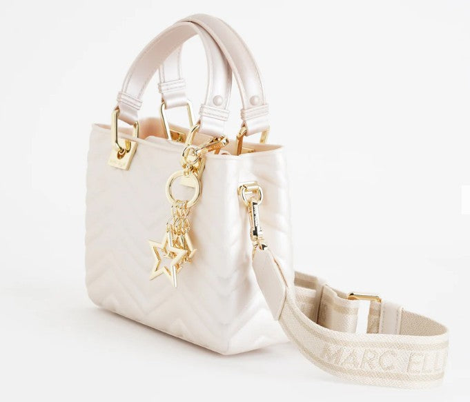 Marc Ellis Borsa A Mano Flat Krissy Wawe S Beige/Light Gold