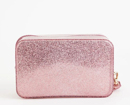 Marc ellis Borsa a Mano Flat Sponge Clutch S nude glitter/Light Gold