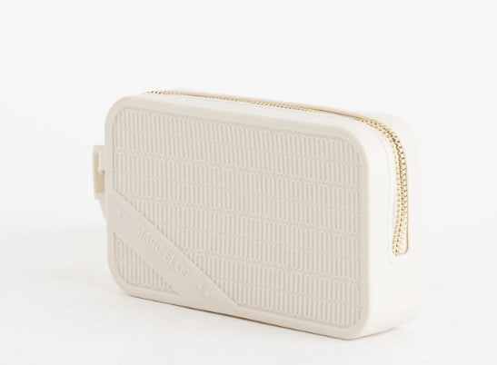 Marc ellis Borsa a Mano Flap Snap Grip Biege/Light Gold