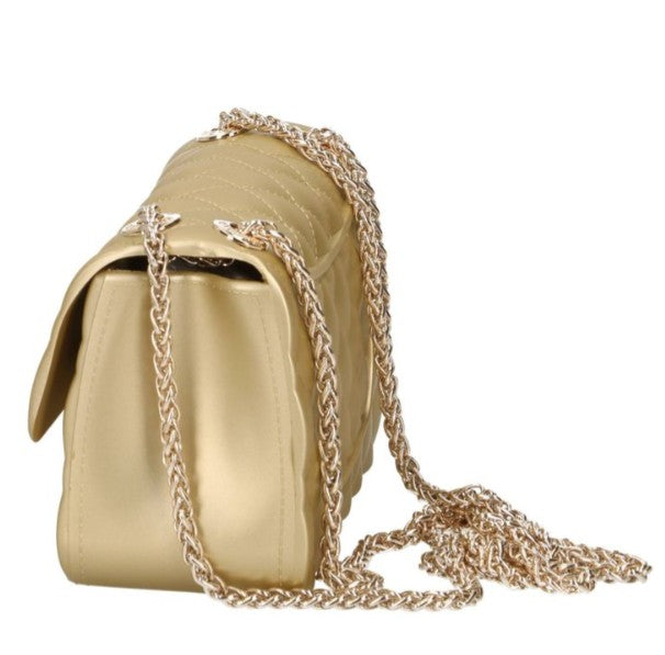 Marc Ellis Borsa a Tracolla Flat Falcon Xs Gold/Light Gold