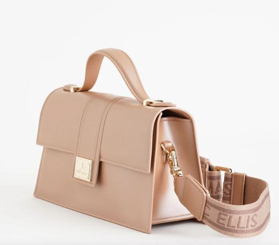 Marc Ellis Borsa a Mano Flat Arrow Moka Mousse/Light Gold