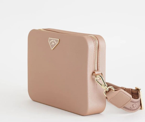 Marc Ellis Borsa a Tracolla Flat flowe Moka Mousse/Light Gold