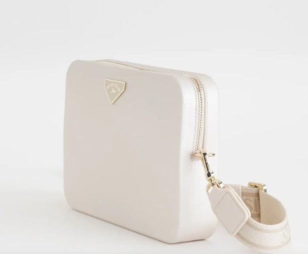 Marc Ellis Borsa a Tracolla Flat flowe Beige/Light Gold
