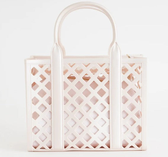 Marc Ellis Borsa a Mano Flat PLot Light Rose /Light Gold