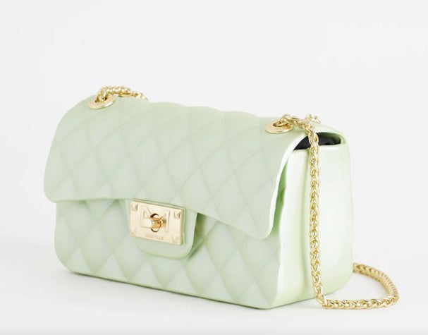 Marc Ellis Borsa a Tracolla Flat Falcon Xs Soft Green/Light Gold