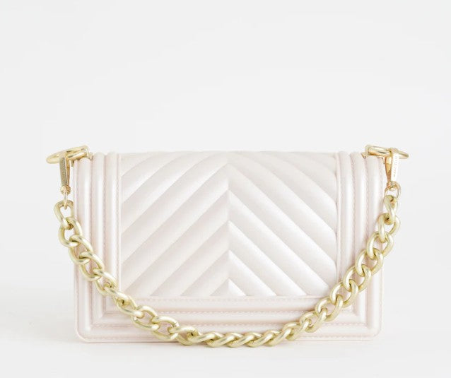 Marc ellis Borsa a Tracolla Flat S Light Rose/Matt Gold
