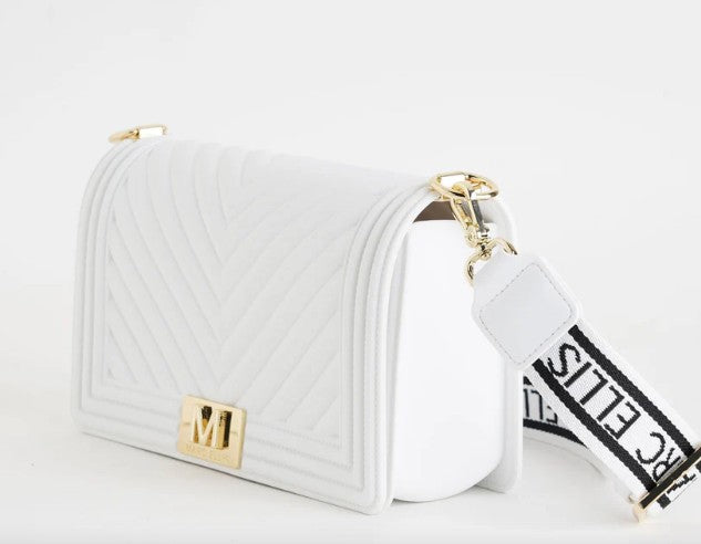 Marc ellis Borsa a Tracolla Flat M Milk/Gold