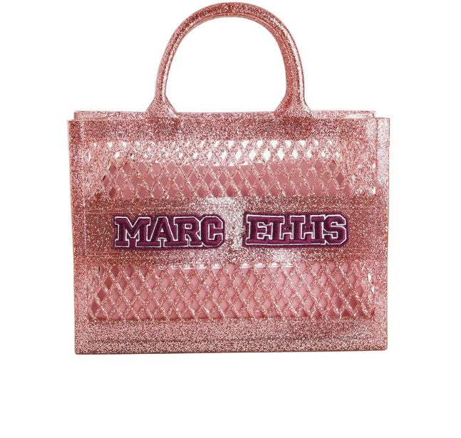 Marc Ellis Borsa a Mano Flat Sponge S Nude glitter/Light Gold