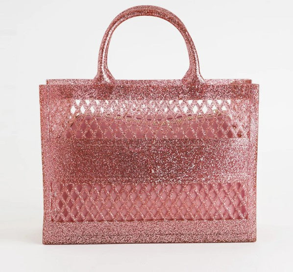 Marc Ellis Borsa a Mano Flat Sponge S Nude glitter/Light Gold