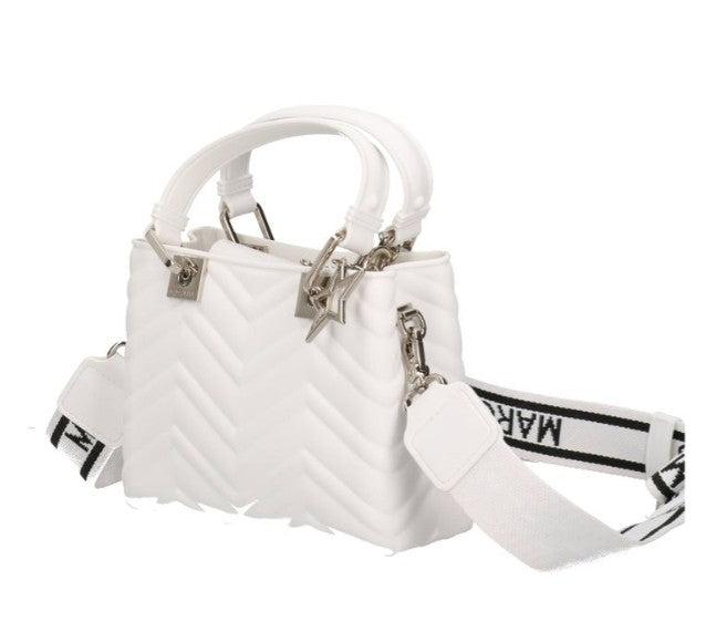 Marc Ellis Borsa a Mano Flat Krissy M Milk/Silver