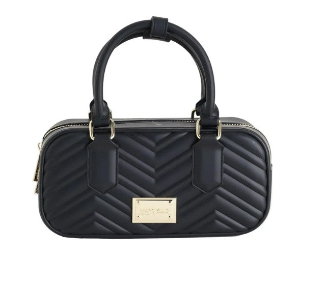 Marc Ellis Borsa a Mano Flat Soho Black/Light Gold