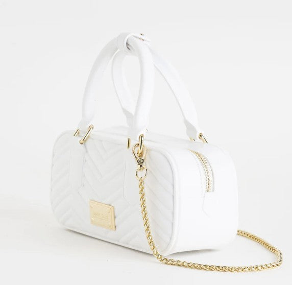 Marc Ellis Borsa a Mano Flat Soho Milk/Light Gold