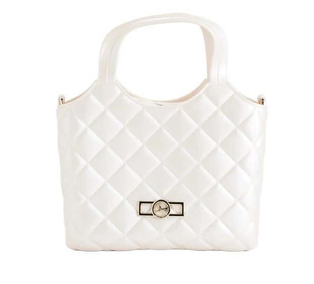 Marc ellis Borsa a Mano Flat Teen Beige/LightGold