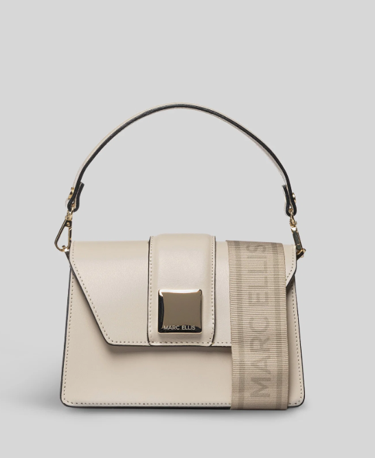 Marc Ellis Borsa A Mano Kourtney S Beige/Gold