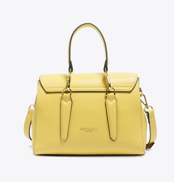 Secret Pon Pon Borsa a Mano Gialla