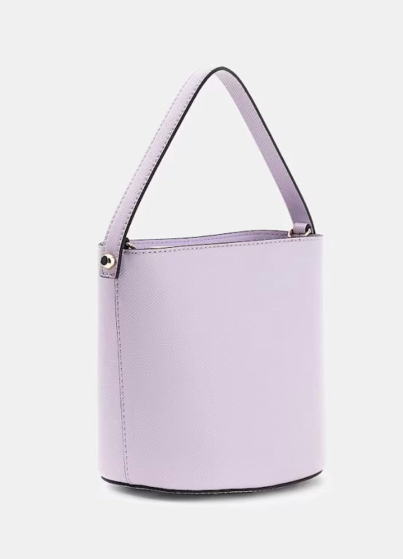 Guess Borsa a mano Patsie a secchiello Lilla