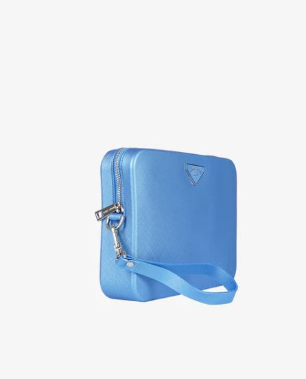 Marc Ellis Borsa a Tracolla Flat flowe Sky Bloom/Silver