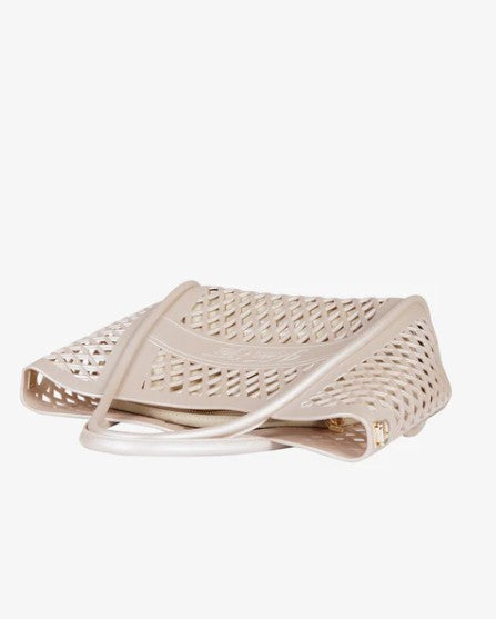 Marc ellis Borsa a Mano Flat Buby Basket S Light Tan/Light Gold