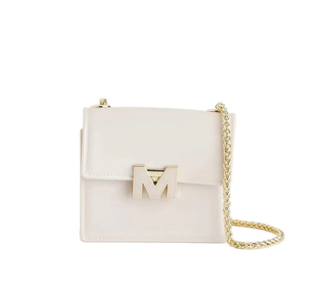 Marc ellis Borsa a Tracolla Flat Supermee S Beige/Light Gold