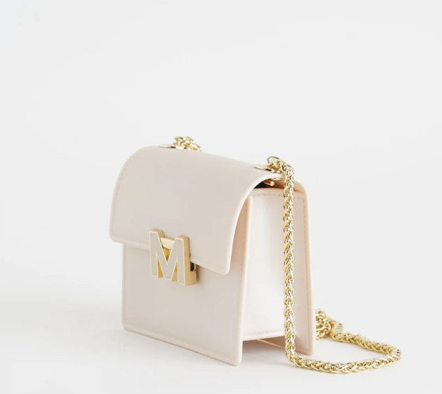 Marc ellis Borsa a Tracolla Flat Supermee S Beige/Light Gold