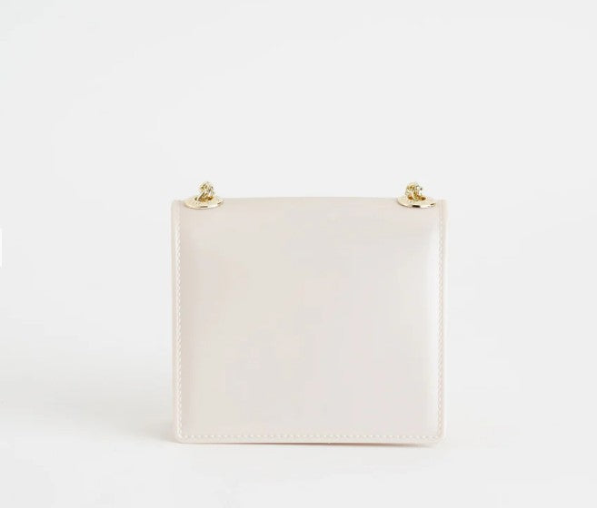 Marc ellis Borsa a Tracolla Flat Supermee S Beige/Light Gold