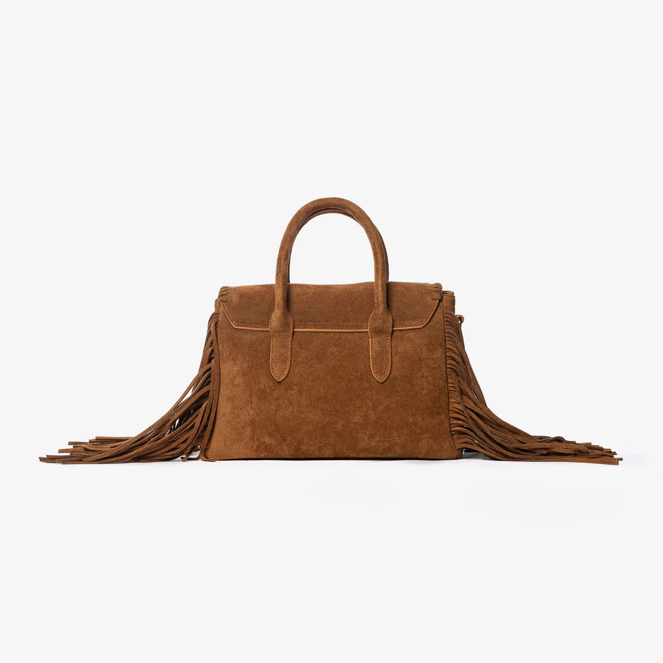 Secret Pon Pon Laya Suede Small Cuoio