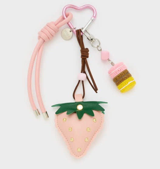 Nali' Portachiavi Charms Fragola+Macarons Rosa EMPT0055