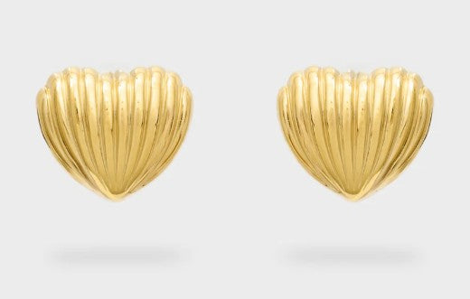 Nali' Orecchini Cuore Zirconato Oro LNOR0121