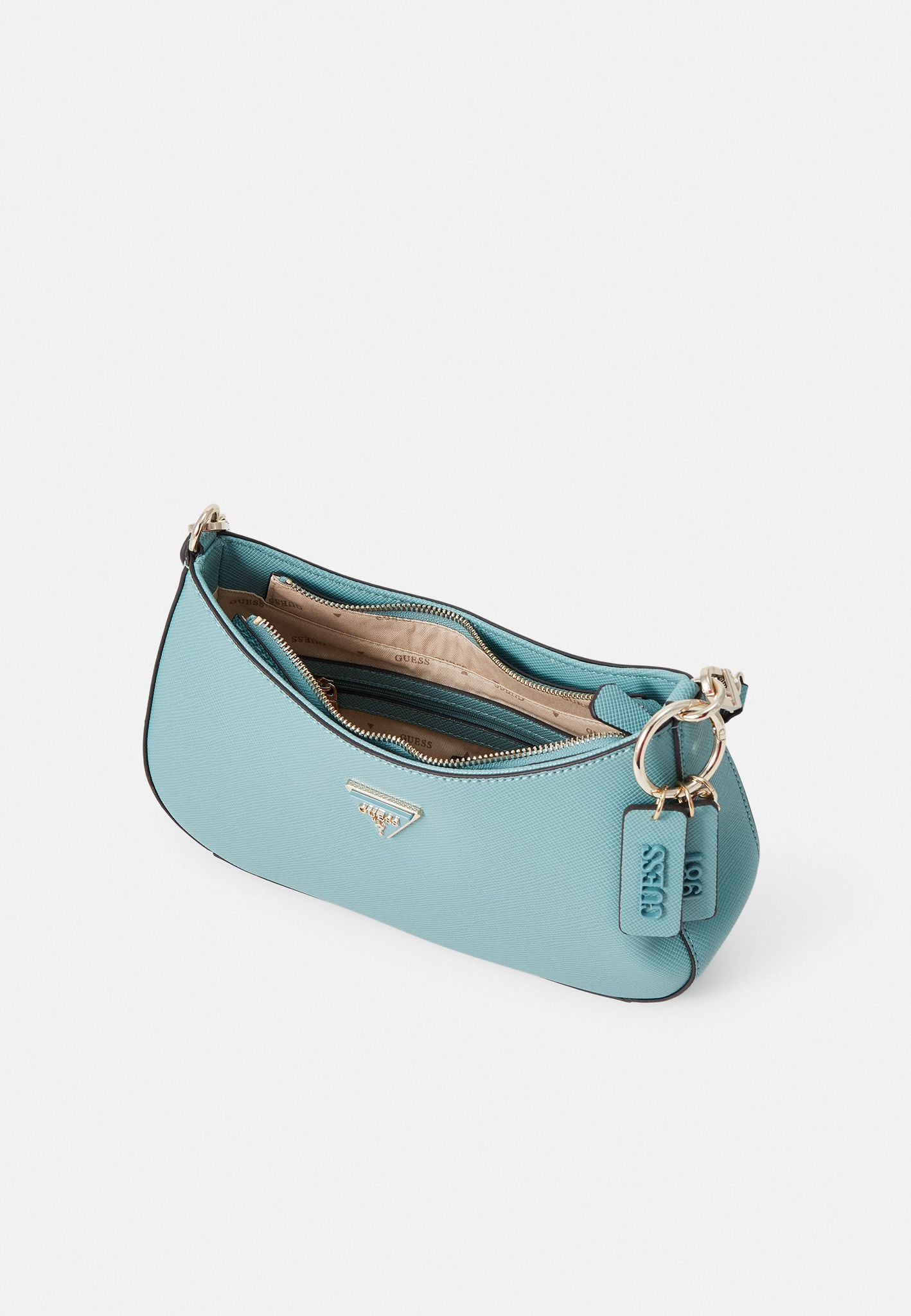 Guess Borsa a Spalla Noelle II Aqua ZG967218