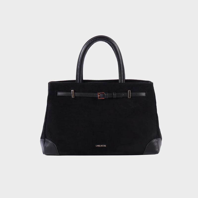 Label Rose Borsa A Mano/Tracolla Mina Nero