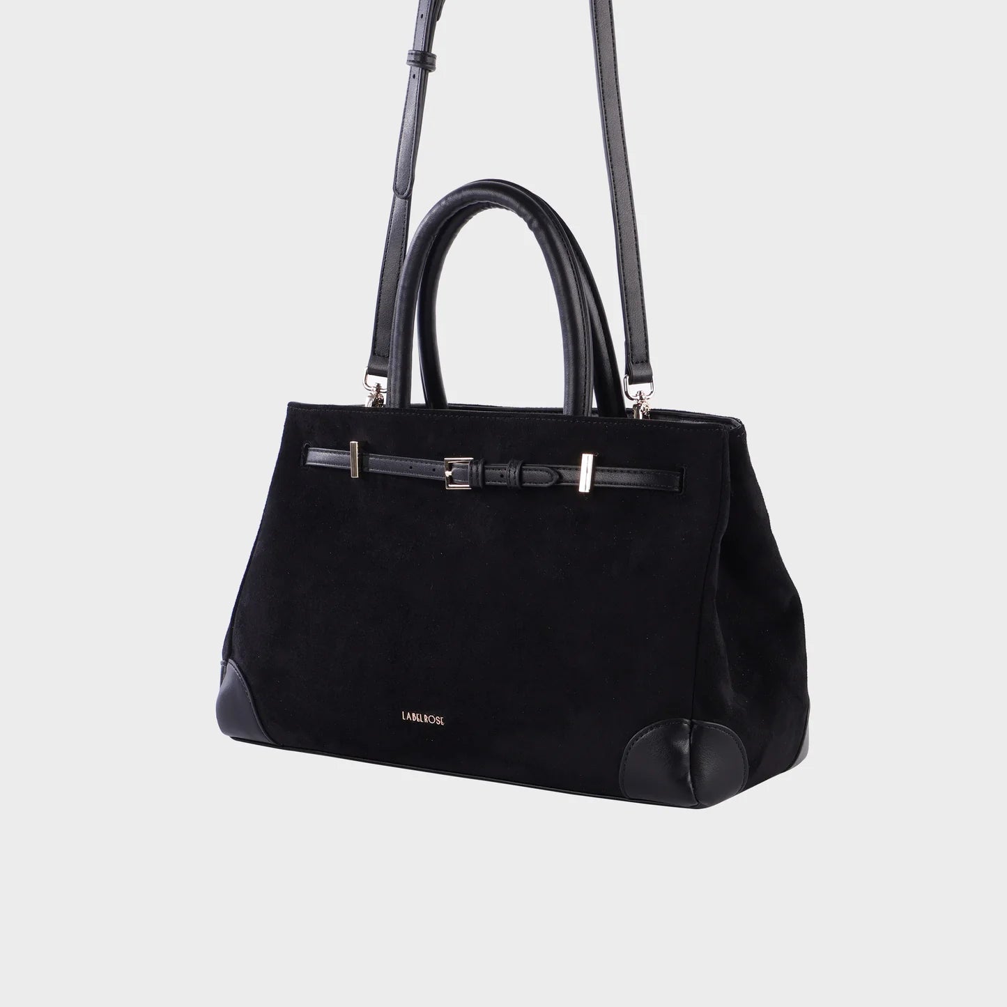 Label Rose Borsa A Mano/Tracolla Mina Nero
