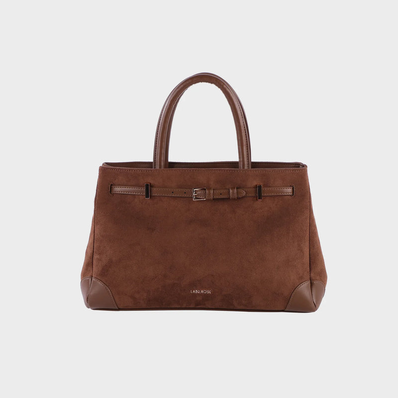 Label Rose Borsa A Mano/Tracolla Mina Cioccolato