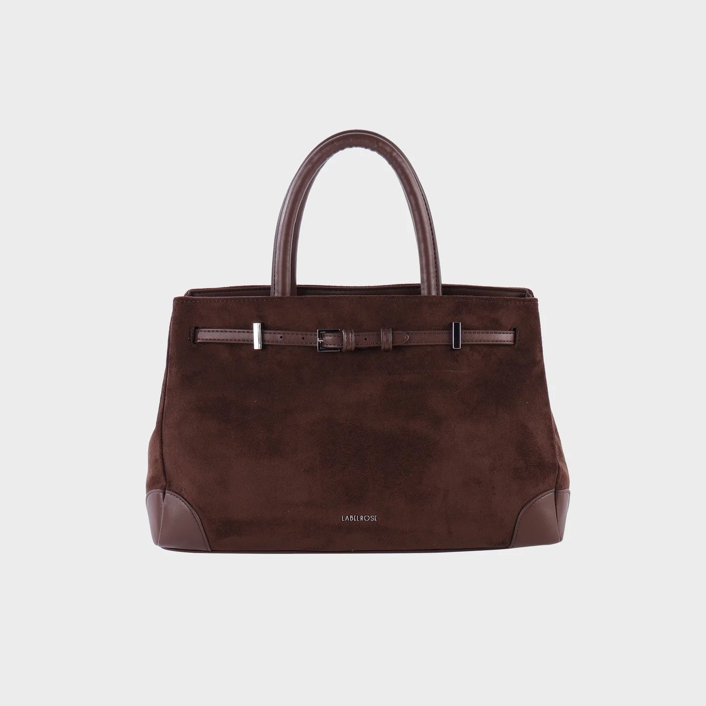 Label Rose Borsa A Mano/Tracolla Mina Marrone Scuro