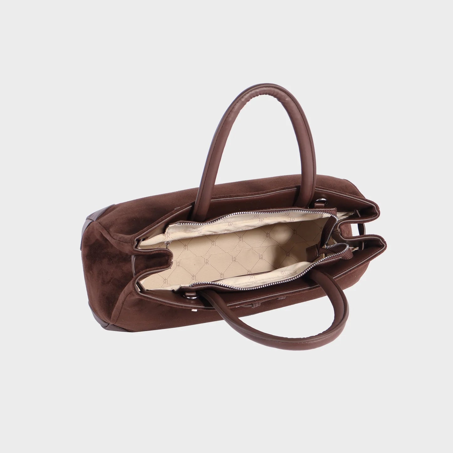 Label Rose Borsa A Mano/Tracolla Mina Marrone Scuro