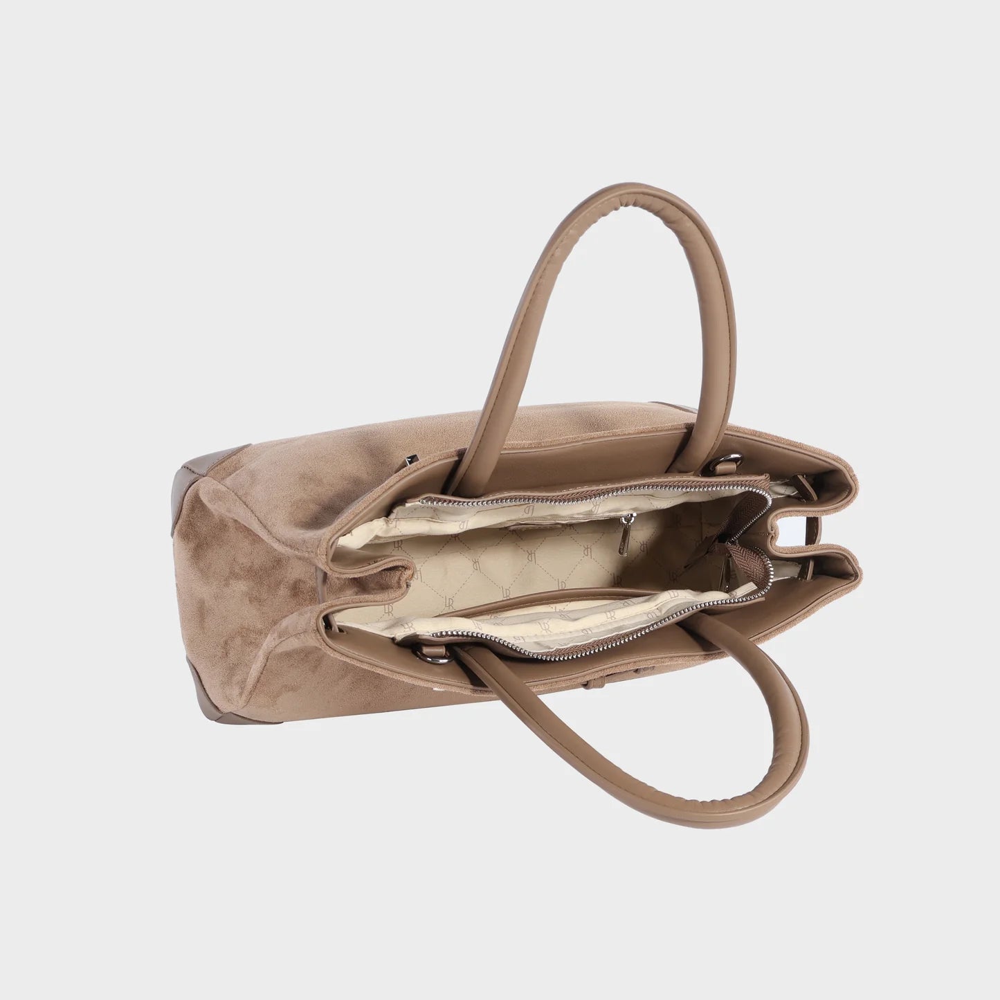 Label Rose Borsa A Mano/Tracolla Mina Tortora