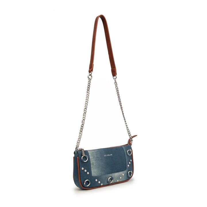 Gio Cellini Borsa A Spalla Denim FF087
