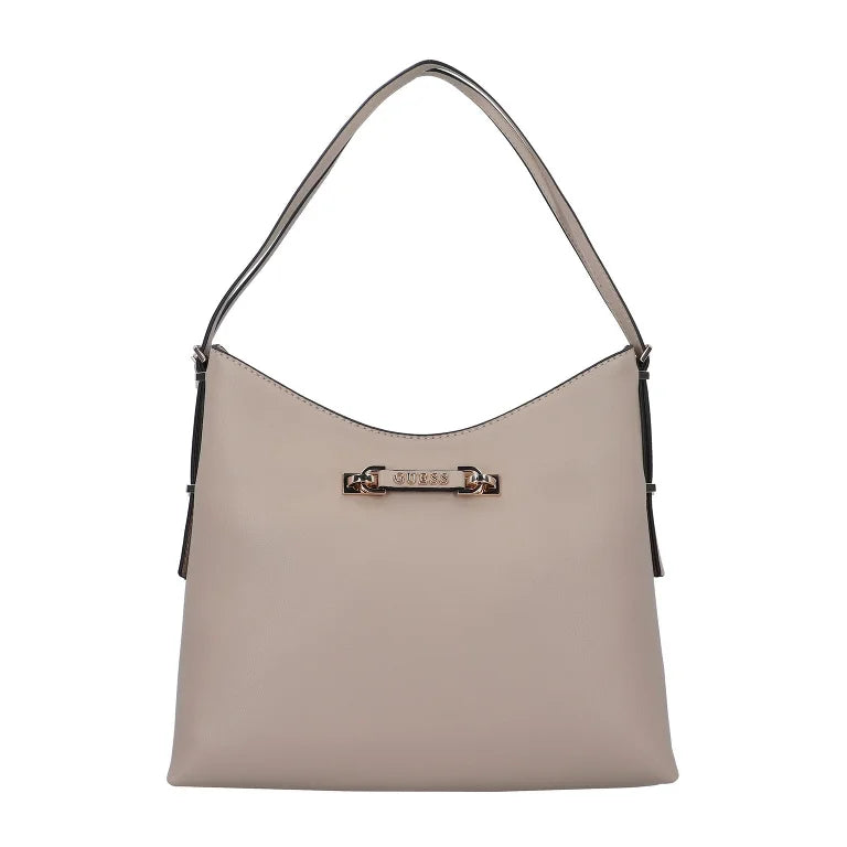 Guess Borsa a Spalla Lefia Taupe