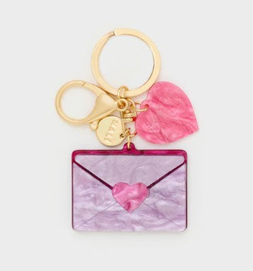 Nali' Portachiavi Charm Love+Pacco Regalo Rosa DUPT0041